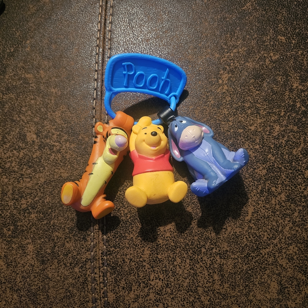 Disney Pooh and Friends Toy Set - Blue, Yellow, Orange